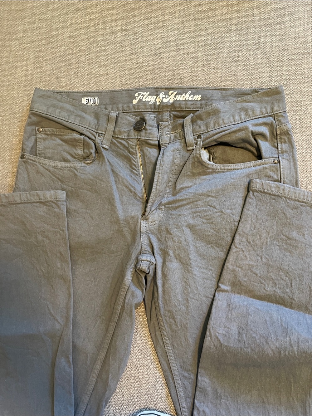 Flag & Anthem Men's Slim Jeans - Gray